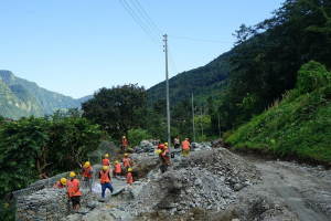 म्याग्दीमा सडक स्तरोन्नतिले गति लियो, ६७ करोड ७८ लाखमा ठेक्का सम्झौता