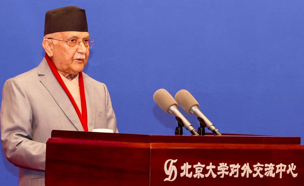 Nepal interested in welcoming Chinese investment : PM Oli